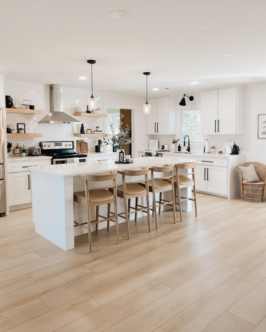 Premium flooring installation